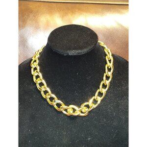 vintage jewelry gold modern wild style necklace heavy